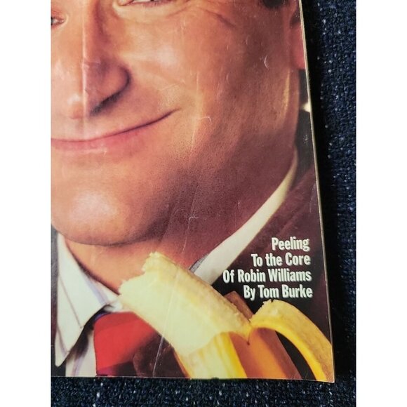 1986 GQ Magazine Robin Williams Vintage Gentleman's Quarterly VTG August - Picture 3 of 9
